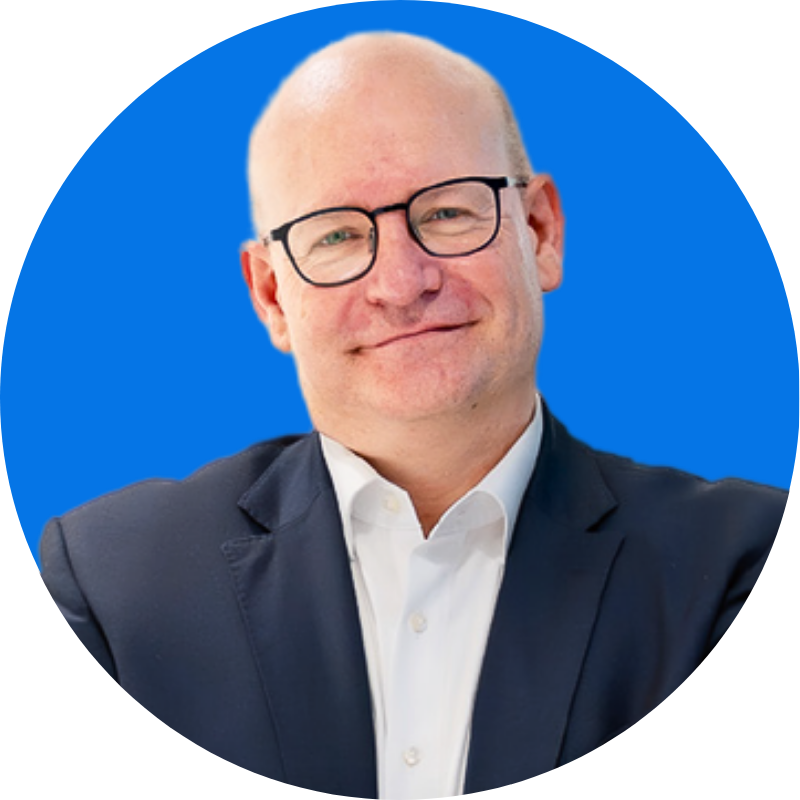 Michael Biechele - blue background